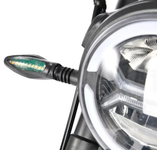 Электроскутер WHITE SIBERIA PRO TRIKE+ 3000W, черный