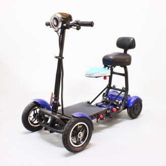 Электротрицикл Green Camel Кольт 510 (36V 10Ah 2x250W) синий