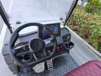 Гольфкар GreenCamel Сонора A42L (4+2, 4kW AC, R14 литые) LUX lifted белый