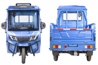 Грузовой электротрицикл Rutrike КАРГО Кабина 1500 60V1000W