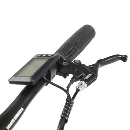 Электровелосипед WHITE SIBERIA CAMRY LIGHT 500W (матовый черный)