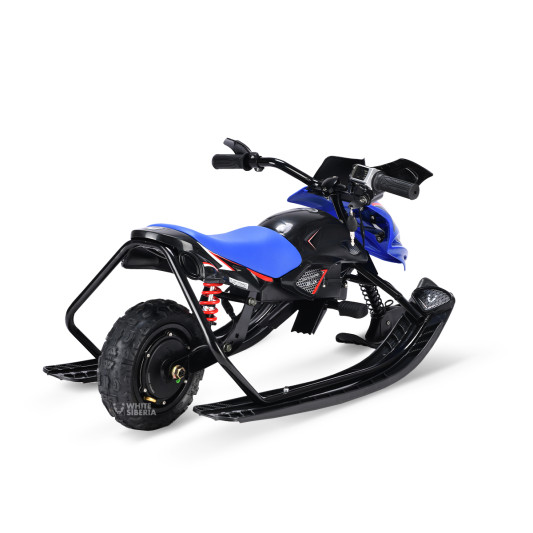 Электроснегокат WHITE SIBERIA BELЁК 800W (синий)