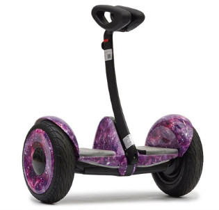 Мини сигвей Mini Robot 36v, розовый космос