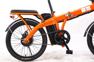 Электровелосипед FURENDO E-ELEGANT 300 GT, оранжевый матовый