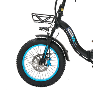 Электровелосипед Minako F11 Pro 20ah, синий
