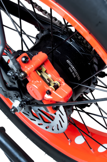 Электровелосипед Minako F11 Pro 20ah, красный