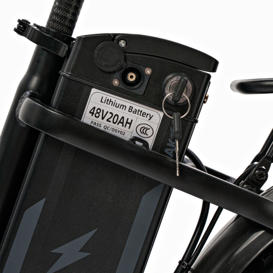 Электровелосипед Minako F11 Pro 20ah, черный