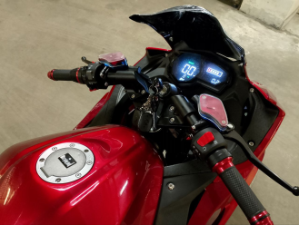 Электромотоцикл Yamaha R3 Dark red