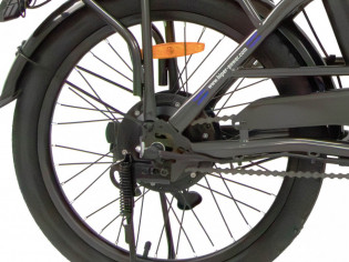 Электровелосипед HIPER KEMONO UMA NEW (R20 250W 48V) складной , 7скор