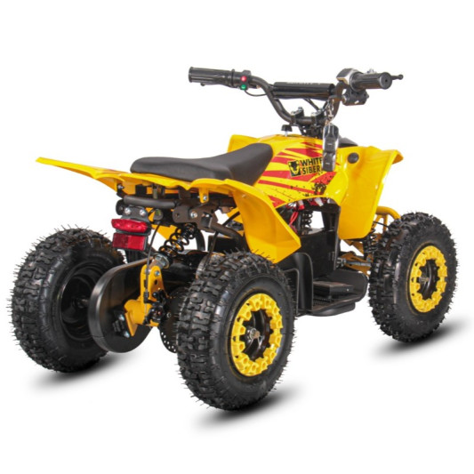 Электроквадроцикл White Siberia Sneg Leto R, желтый