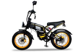 Электровелосипед Minako Apex желтый