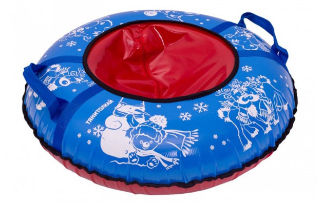 Тюбинг Tent Frost  синий 73 см с автокамерой