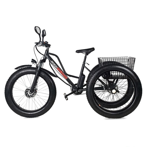 Трехколесный электровелосипед трицикл Jetson F26 BIZON (48V12Ah)