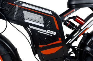 Электровелосипед Minako Apex красный 