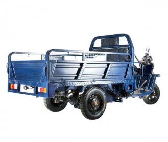Грузовой электрический трицикл RUTRIKE D4 1800 60V 1200W серый