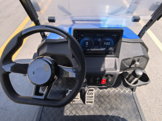 Гольфкар GreenCamel Сонора A42L (4+2, 4kW AC, R14 литые) LUX lifted, синий