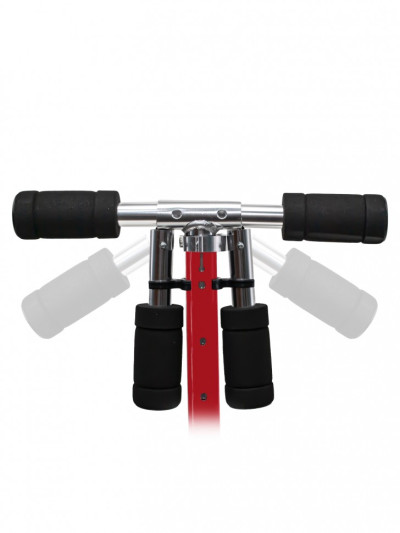 Детский самокат-снегокат Playshion Bluesky-SNW красный