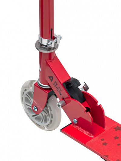 Детский самокат-снегокат Playshion Bluesky-SNW красный