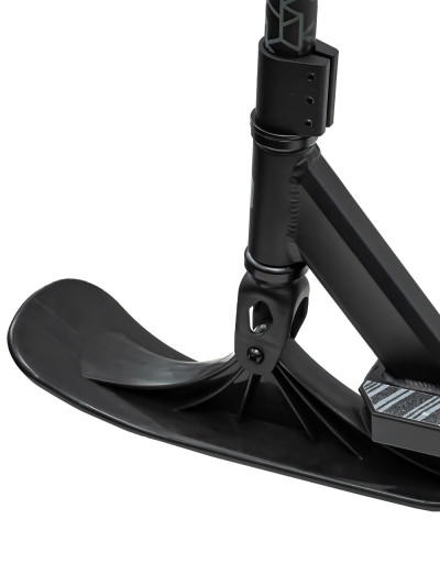 Самокат-снегокат PLANK TRITON, черный