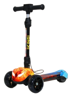 Электросамокат Ikingi Р1 огонь и лед