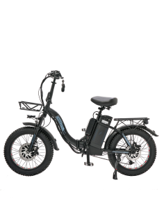 Электровелосипед Minako F11 Dual, черный