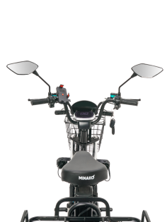 Электровелосипед Minako Monster PRO 21Ah с корзиной и багажником