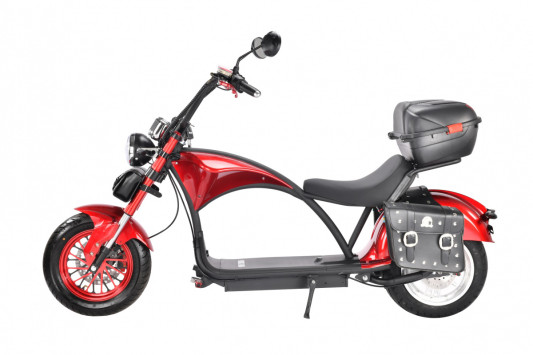 Электроскутер CITYCOCO WHITE SIBERIA  Wild Wheel + 3000W