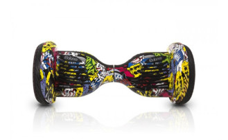 Гироскутер Ibalance LE,  желтый граффити