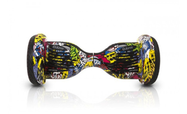 Гироскутер Ibalance LE,  желтый граффити