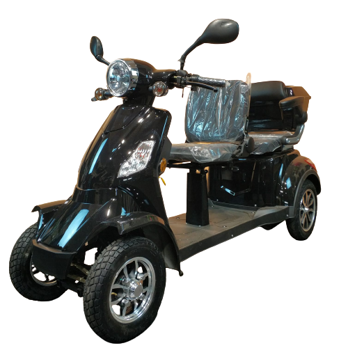 Электроскутер четырехколесный двухместный Syccyba 4rike X2 1000W 60V 20Ah